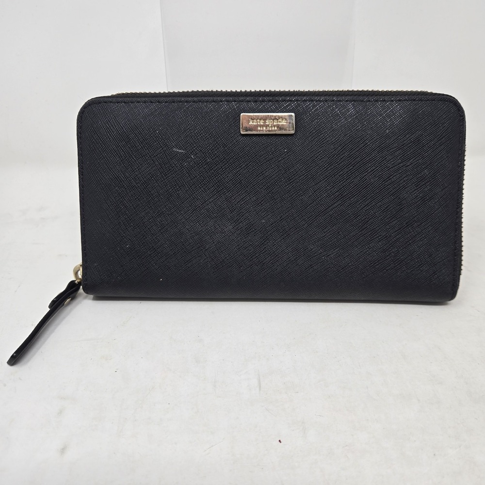 Kate Spade Neda Newberry Lane Zip Around Leather Wallet